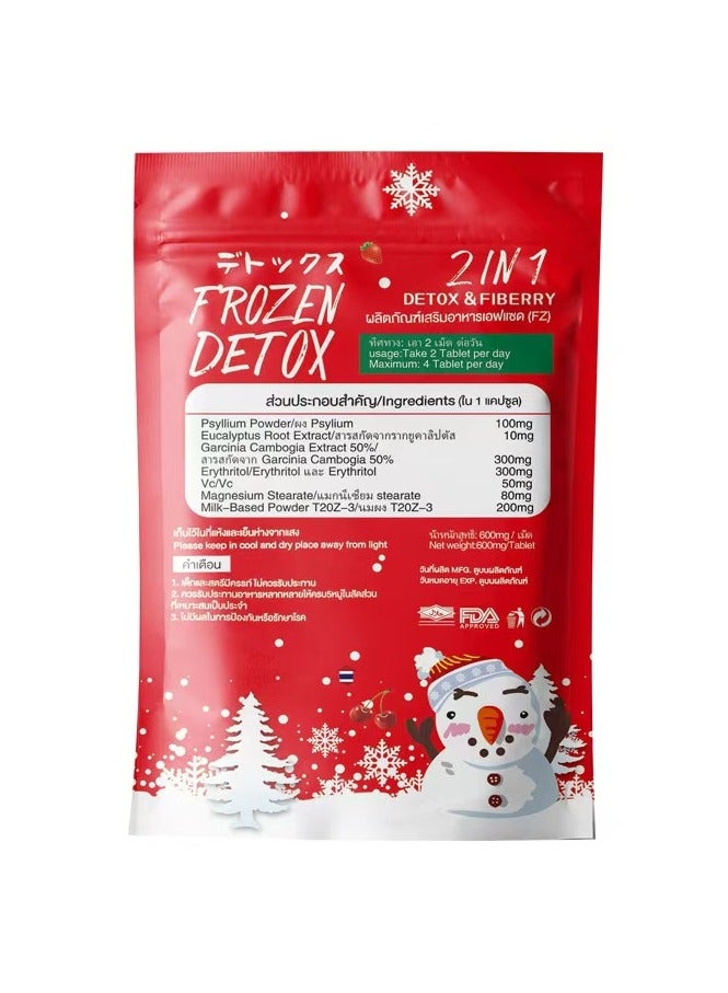 فلوتا فروزين Frozen Detox 2-In-1 Detox And Fiberry Dietary Supplement - Image 3